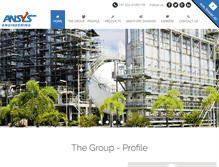 Tablet Screenshot of ansysengineering.com